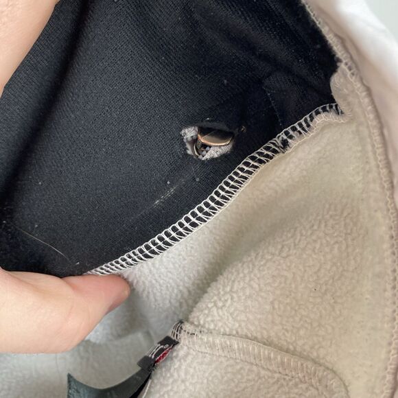 North Face Jacket Women's m gray Denali fleece spring light warm polartec - Picture 4 of 9